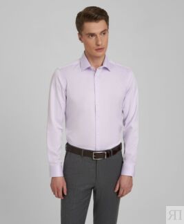 Рубашка полуприлегающий силуэт HENDERSON SHL-5426-S VIOLET