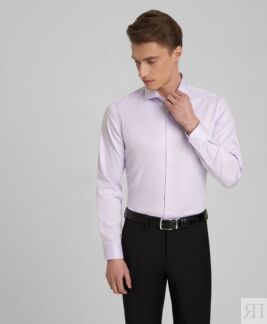 Рубашка прилегающий силуэт HENDERSON SHL-5426-X VIOLET