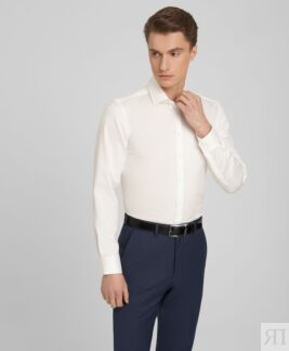 Рубашка полуприлегающий силуэт HENDERSON SHL-5426-S IVORY