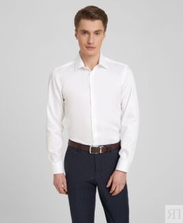 Рубашка полуприлегающий силуэт HENDERSON SHL-5426-S WHITE
