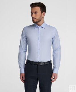 Рубашка HENDERSON дл.р. SHL-2045-X BLUE