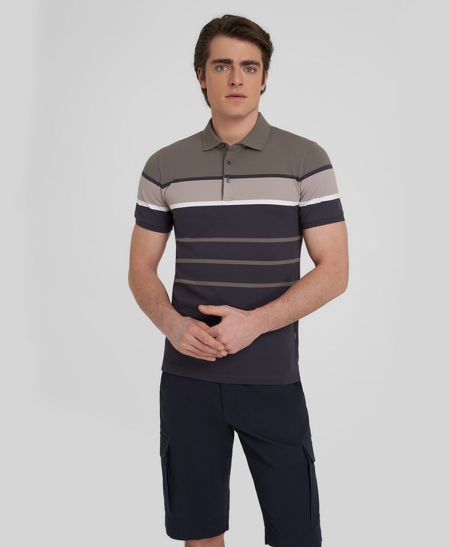 Рубашка Поло HENDERSON кр.р HPS-0402 KHAKI фото 1