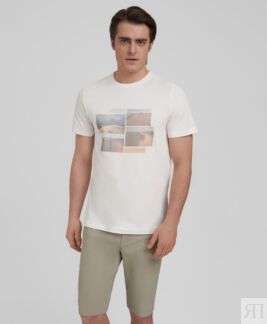 Футболка HENDERSON кр.р. HTS-0423 ECRU HENDERSON Футболка прямого кроя из 1