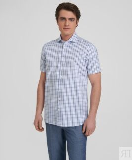 Рубашка HENDERSON кр.р. SHS-0650-S BLUE