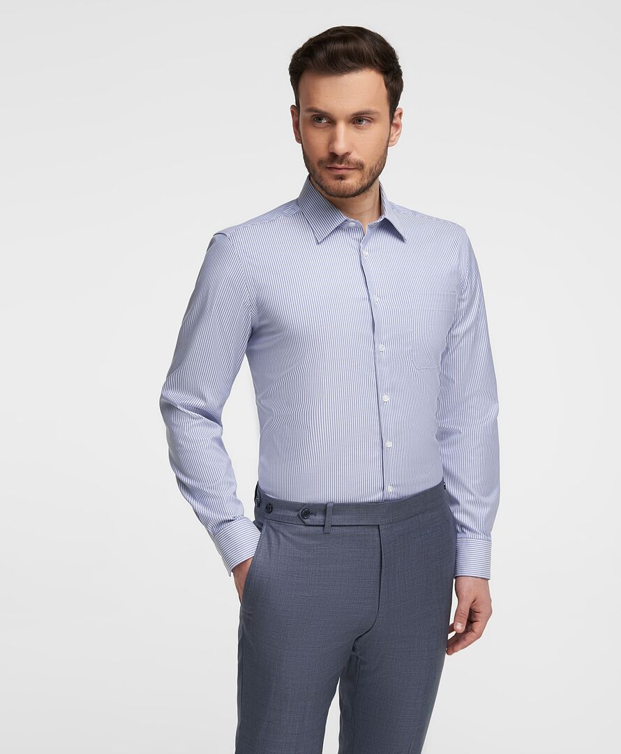 Рубашка HENDERSON дл.р. SHL-2146-S BLUE фото 1