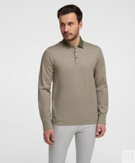 Рубашка Поло HENDERSON дл.р. HPL-0090 KHAKI