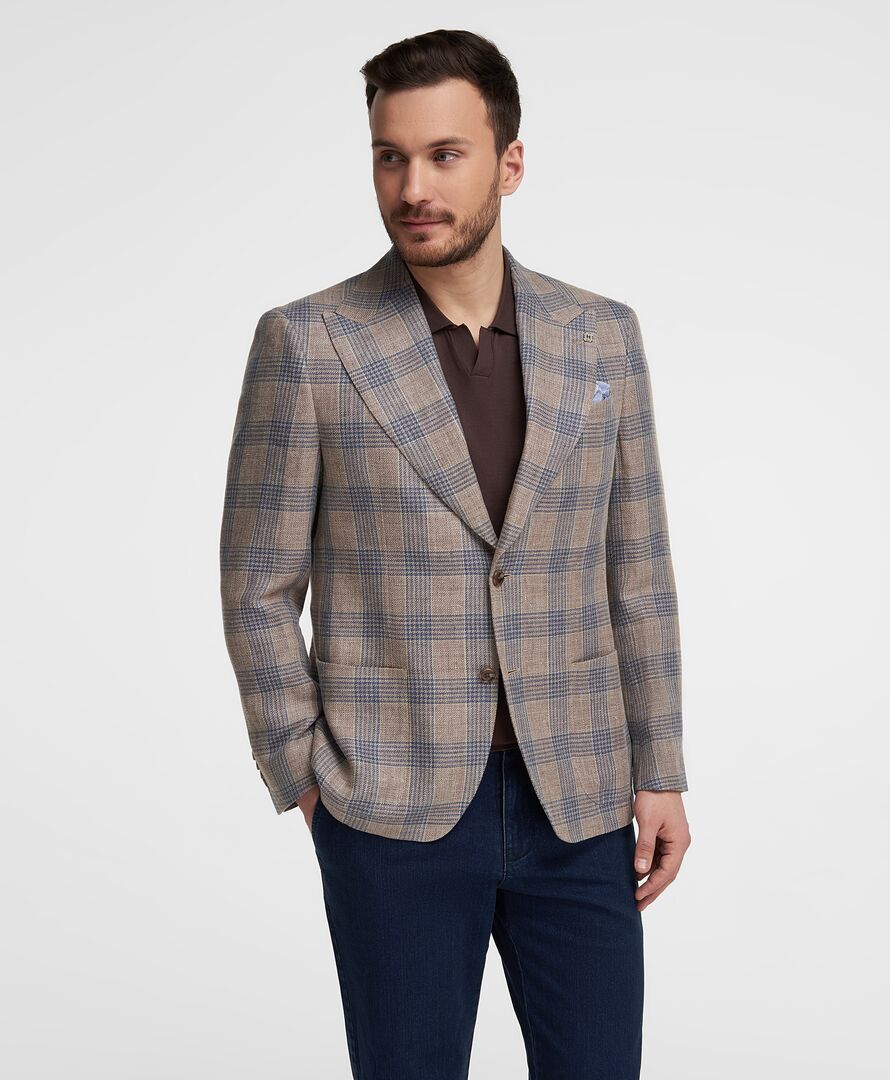 Пиджак HENDERSON JT-0327-R BEIGE фото 1