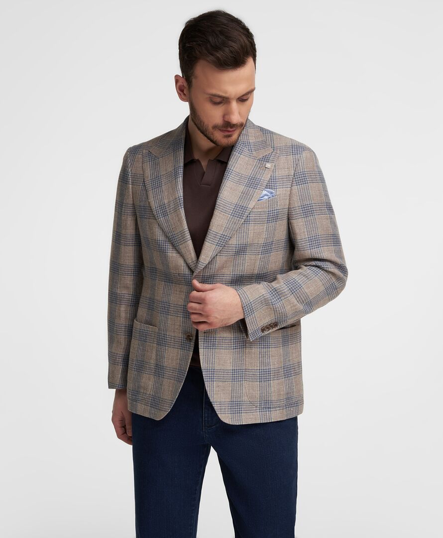 Пиджак HENDERSON JT-0327-RP BEIGE фото 1