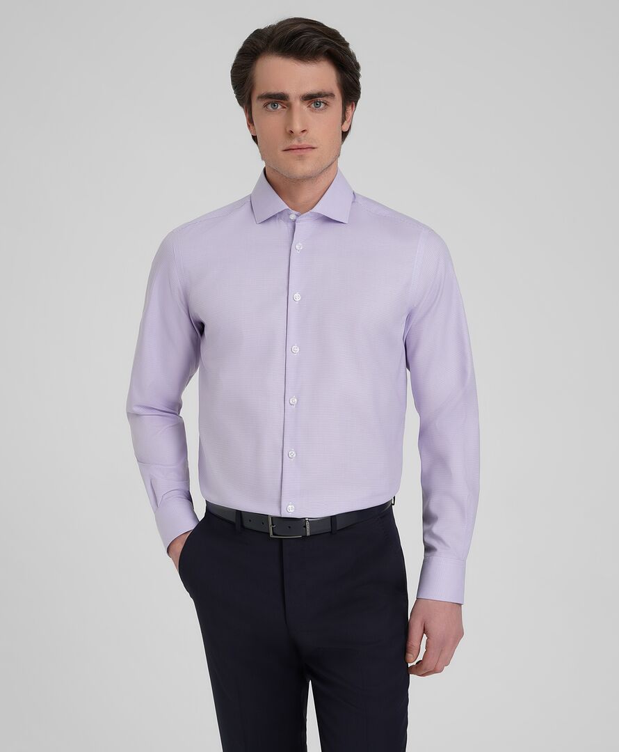 Рубашка HENDERSON дл.р. SHL-2033-R LILAC фото 1
