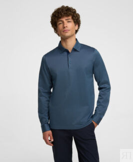 Рубашка Поло HENDERSON дл.р. HPL-0098 DNAVY
