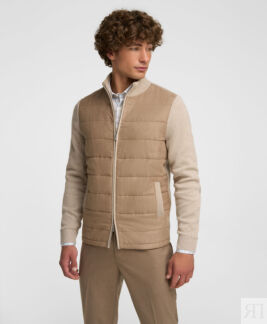 Кардиган HENDERSON KWL-0926-1 BEIGE HENDERSON Утепленный трикотажный кардиг