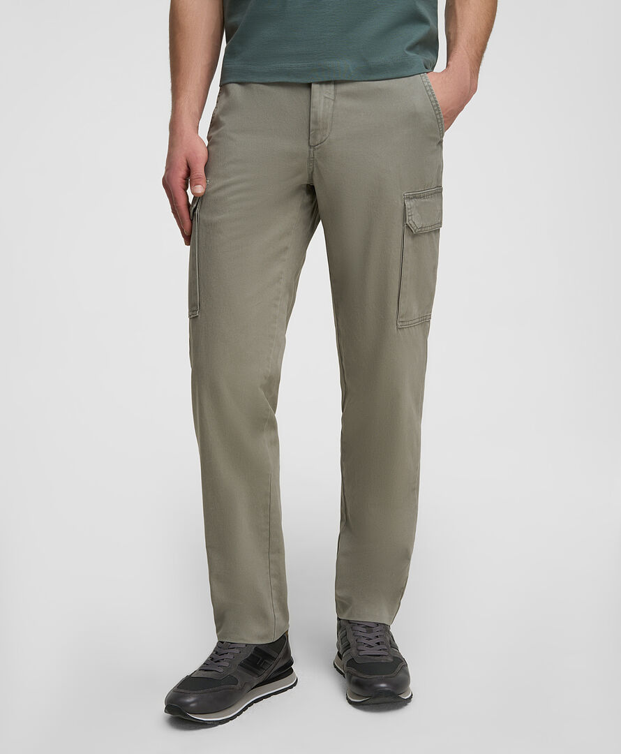 Брюки HENDERSON TR-0495-R KHAKI HENDERSON Брюки хлопковые карго прямые фото 1