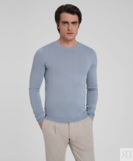 Пуловер HENDERSON KWL-0949 BLUE HENDERSON Пуловер из 100% хлопка