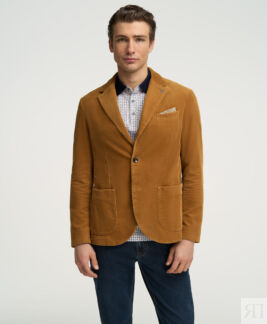 Пиджак HENDERSON JT-0373-R DYELLOW HENDERSON Повседневный вельветовый пиджа