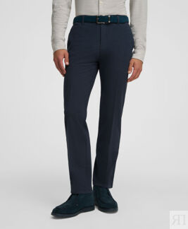 Брюки HENDERSON TR-0469-R NAVY HENDERSON Текстильные брюки-чинос, прямой си