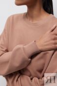 Толстовка оверсайз из футера belle you фото 4