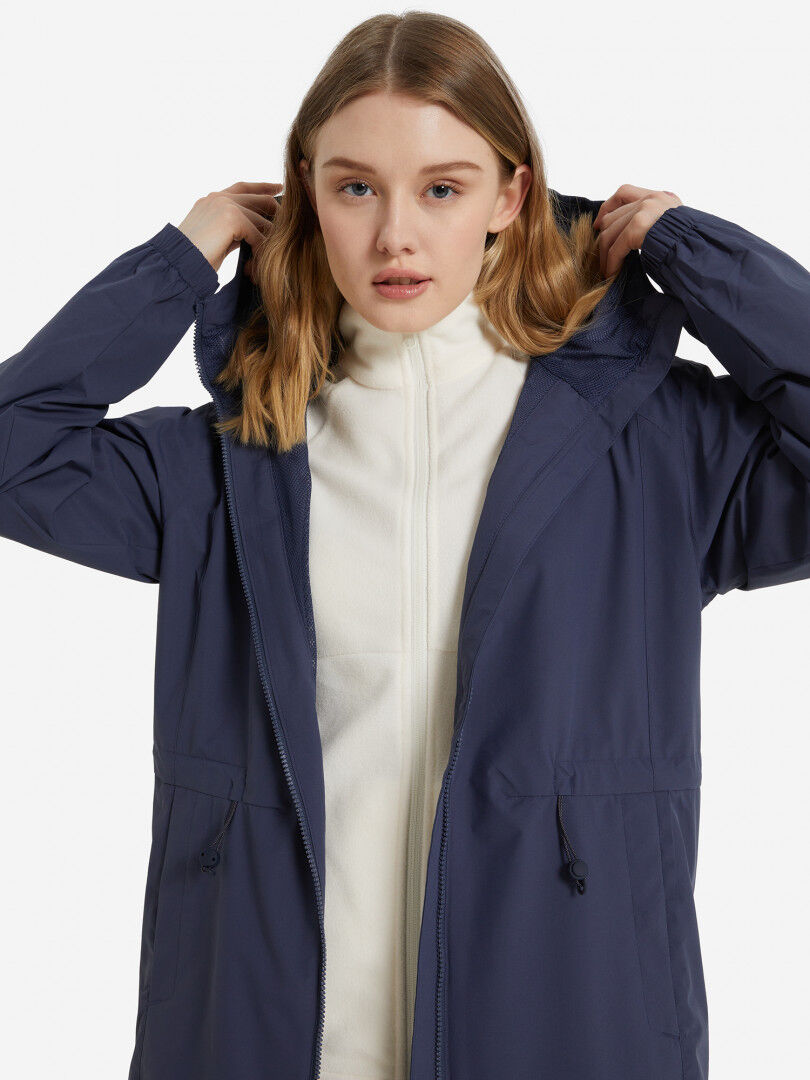Ветровка женская Columbia Blossom Park Rain Jacket, Синий 2071441CLB-466 фото 1