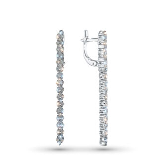 Серьги из белого золота э4712сг03186600_white ЭПЛ Даймонд э4712сг03186600_w