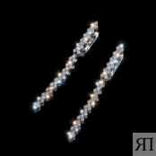Серьги из белого золота э4712сг03186600_white ЭПЛ Даймонд э4712сг03186600_w 8700000513105 фото 4