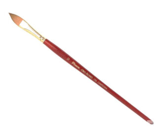 Кисть синтетика овальная "язык" Pinax "Oro Rosso 756" короткая ручка Pinax