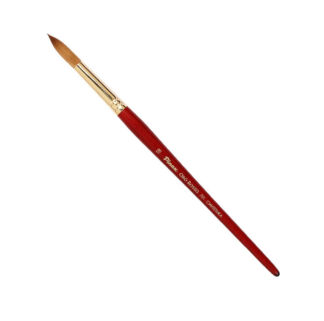Кисть синтетика №18 круглая Pinax "Oro Rosso 751" короткая ручка Pinax