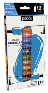 Набор акварели Pebeo "Studio Aquarelle" 12 цв* 12 мл Pebeo