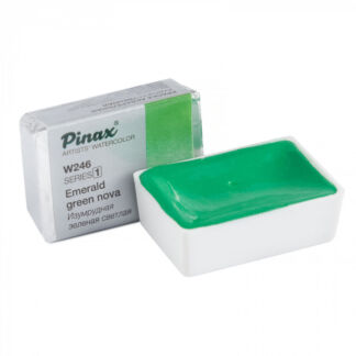 Акварель Pinax кювета 2,5 мл W246 Изумрудная Зеленая Светлая Pinax