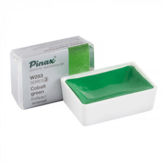 Акварель Pinax кювета 2,5 мл W253 Кобальт Зеленый Pinax