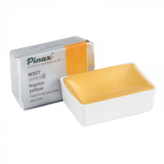 Акварель Pinax кювета 2,5 мл W227 Неаполитанская Желтая Pinax
