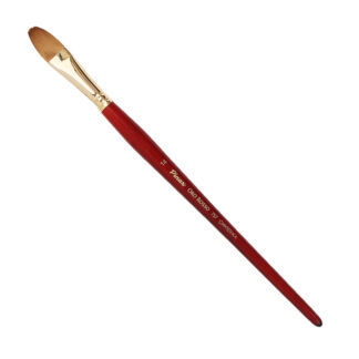 Кисть синтетика №14 овальная Pinax "Oro Rosso 757" короткая ручка Pinax