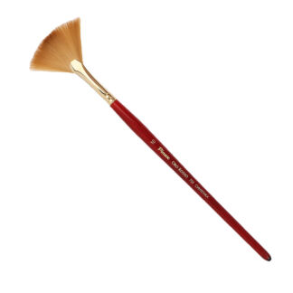 Кисть синтетика №10 веерная Pinax "Oro Rosso 753" короткая ручка Pinax