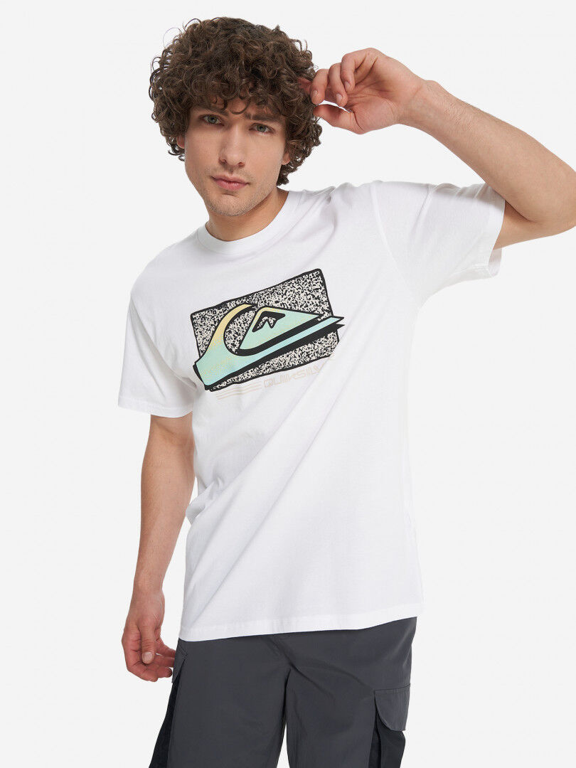 Футболка мужская Quiksilver Retro Fade, Белый EQYZT08058Q02-WBB0 фото 1