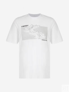 Футболка мужская Bask Topography Mt V2, Белый