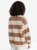 Свитшот женский оверсайз Roxy Strictly Stripes, Мультицвет ERJFT04954R17-TEC3 фото 3