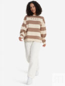 Свитшот женский оверсайз Roxy Strictly Stripes, Мультицвет ERJFT04954R17-TEC3 фото 4