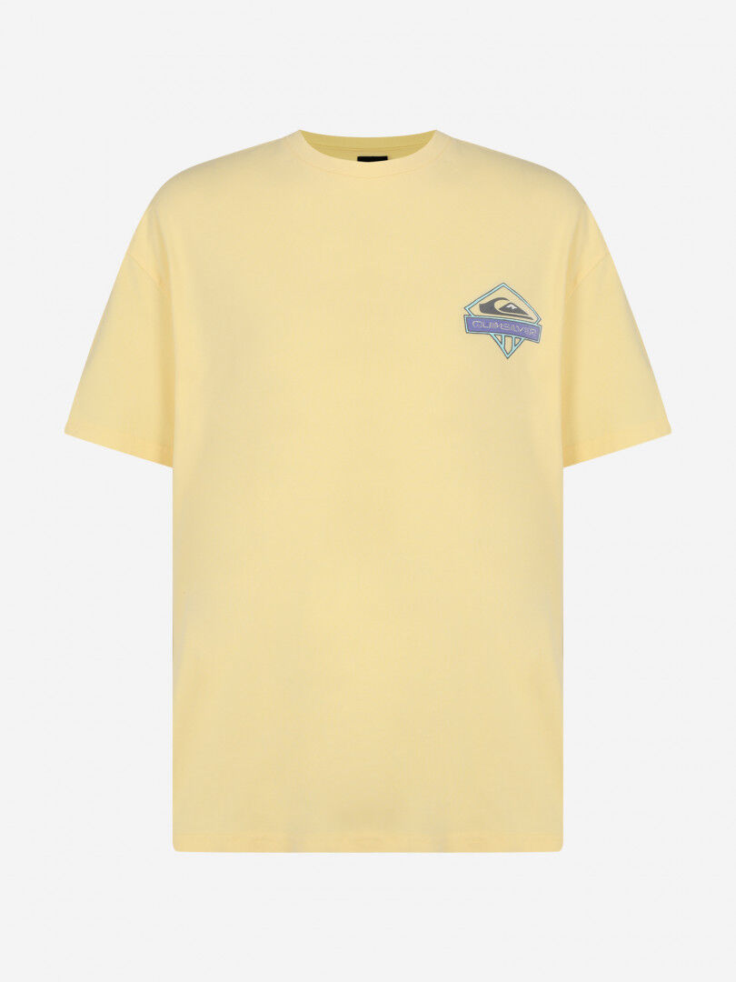 Футболка мужская оверсайз Quiksilver Crystal Jet, Желтый EQYZT08023Q02-YEM0 фото 1