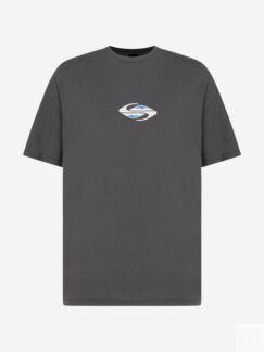 Футболка мужская оверсайз Quiksilver Global Heat, Серый