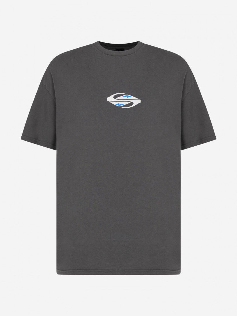 Футболка мужская оверсайз Quiksilver Global Heat, Серый EQYZT08021Q02-KRP0 фото 1