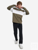 Лонгслив мужской DC Shoes Half Time, Зеленый ADYKT03249D12-VET фото 4