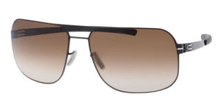 Солнцезащитные очки мужские Ic Berlin F10 Wannsee Gunmetal Brown Sand