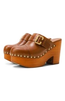 Кожаные сабо Jeannette Chloé