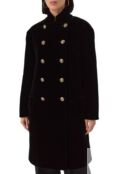 Пальто из вискозы и шелка Giorgio Armani GW001897/TE10831 фото 3