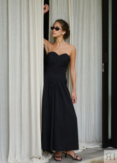 Платье корсетное Lady in Black - XS-S - Black