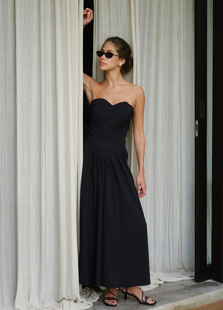 Платье корсетное Lady in Black - Чёрное VOISHE