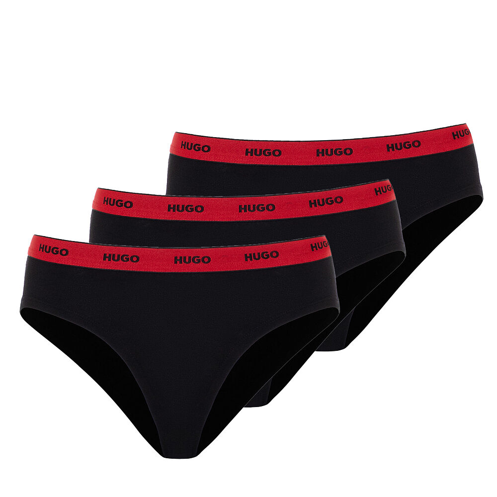 Женские трусы HUGO 3-Pack Triplet Brief Stripe 50480157-005-M фото 1