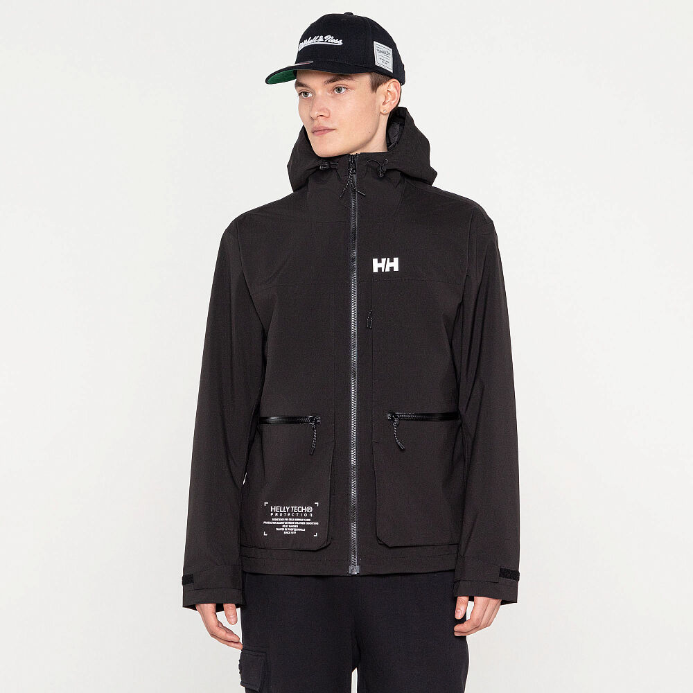 Мужская ветровка Helly Hansen Move Hooded Rain Jacket 53757-990-M фото 1