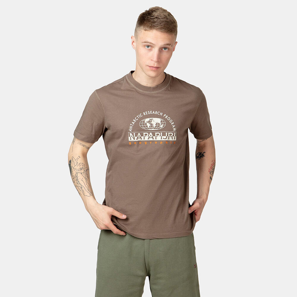 Мужская футболка Napapijri S-Macas Short-Sleeve NP0A4H2HW061-S фото 1