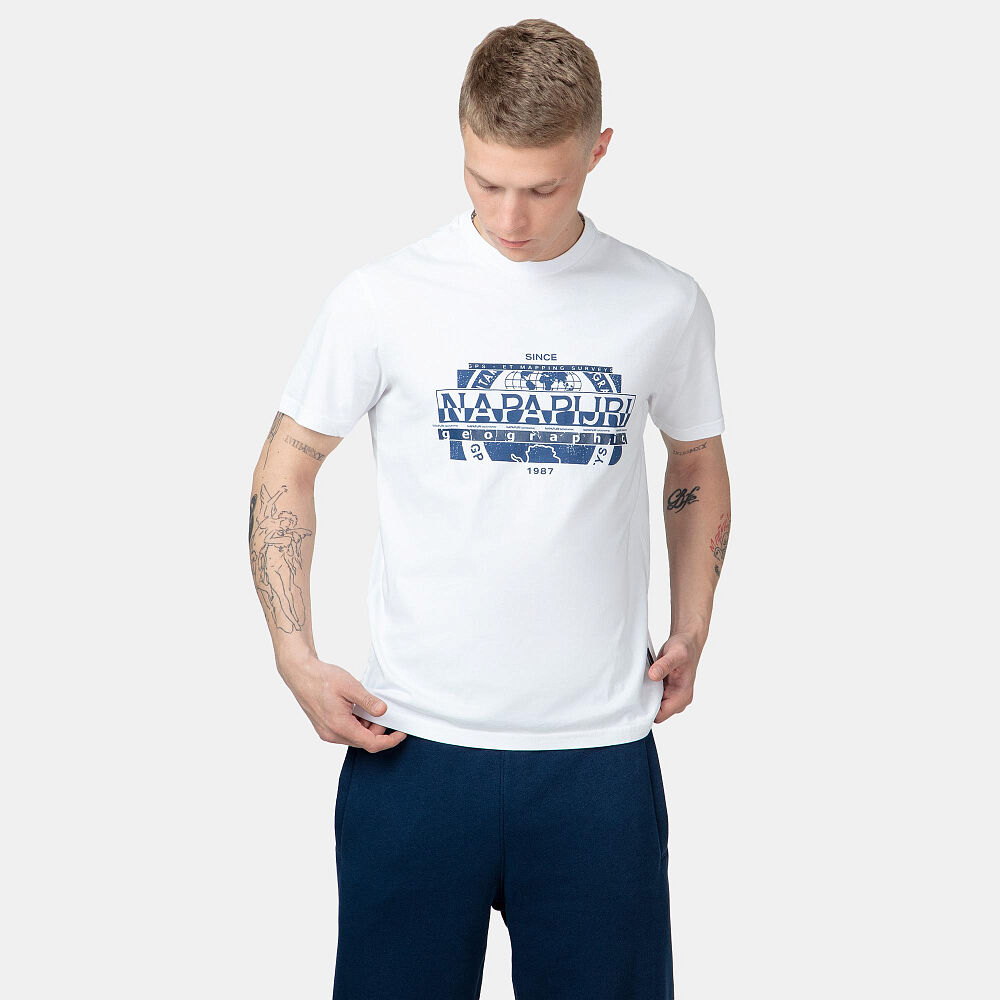 Мужская футболка Napapijri S-Manta Short-Sleeve NP0A4H2C0021-S фото 1