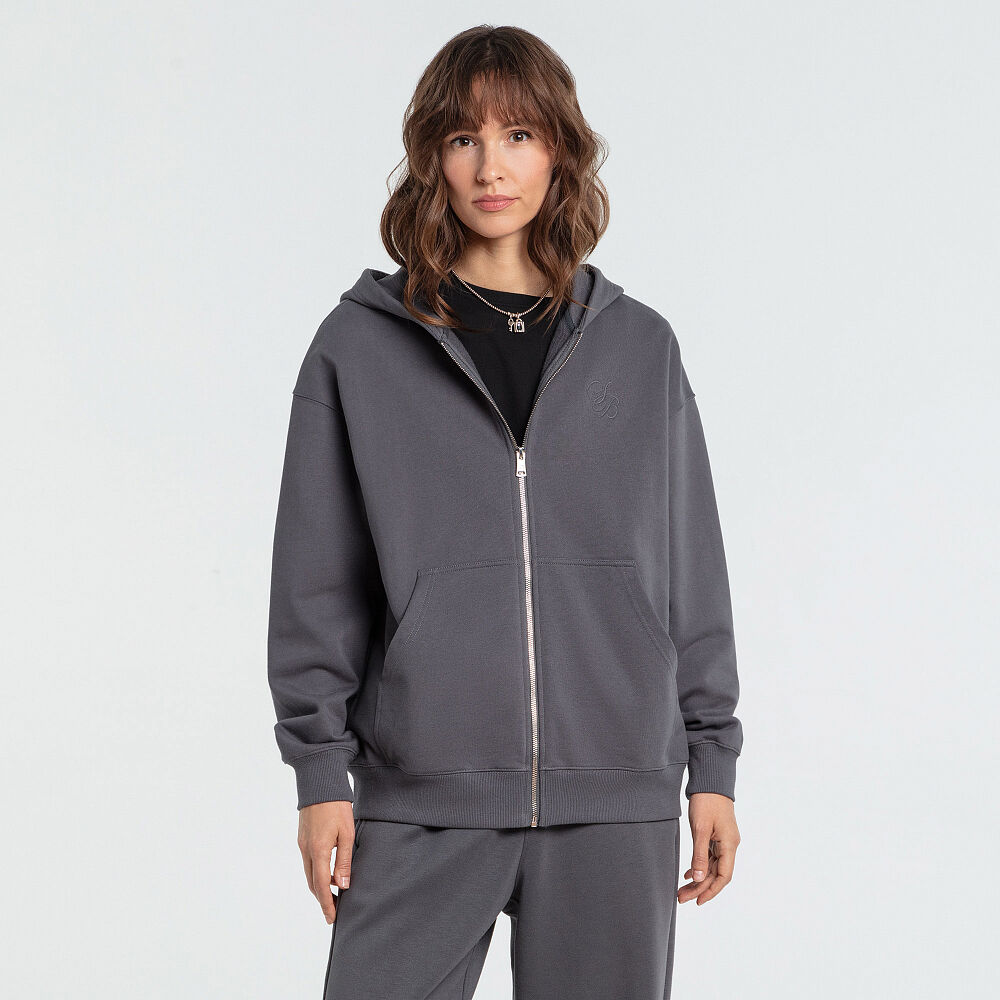 Женская толстовка STREETBEAT Full Zip French Terry Hoodie SBW-HDFZ0003-091-L фото 1