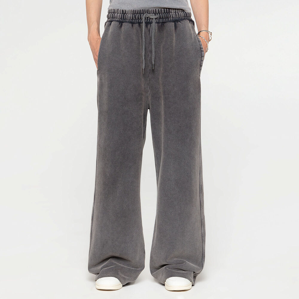 Женские брюки STREETBEAT Washed Straight French Terry Pant SBW-PNT0026-092-S фото 1
